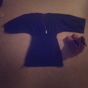 Black tunic/mini dress